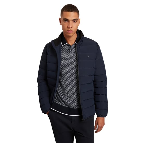 Ted Baker Quilted Lightweight Navy Blue Jacket - Image 4