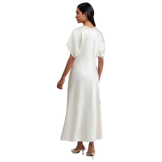 Ted Baker Myzan Jurk Met Slouch Mouwen En Getailleerde Pasvorm In Ivoorkleur - Image 5