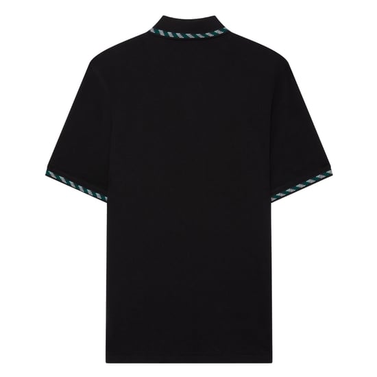 Ted Baker Ss House Check Jacquard Zwarte Poloshirt - Image 2