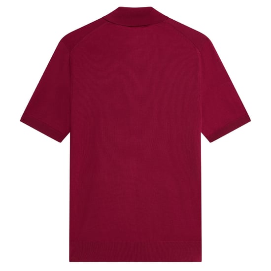 Ted Baker Mmk Daldin Ss Rayon Zip Polo Shirt - Image 2