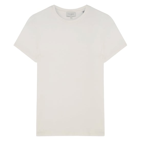 Ted Baker Getailleerd T-shirt Met Print In Ivoorkleur - Image 1