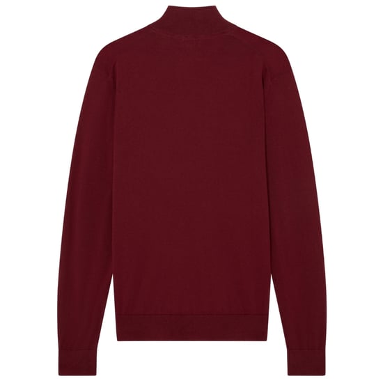 Ted Baker Artiss Core Maroon Half Zip - Image 2