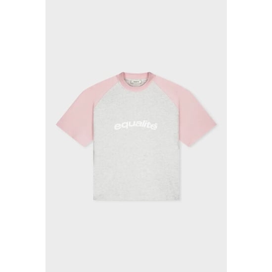Equalité Celeste raglan boxy tee melange pink - Image 1