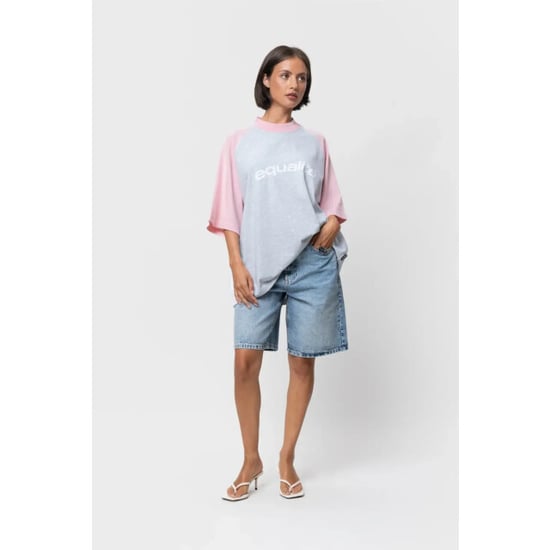 Equalité Celeste raglan boxy tee melange pink - Image 4