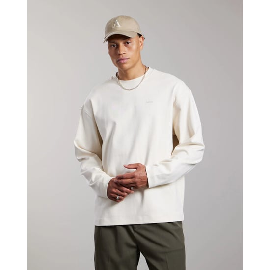 Aeden Toine long-sleeve tee ganache cap grey - Image 2