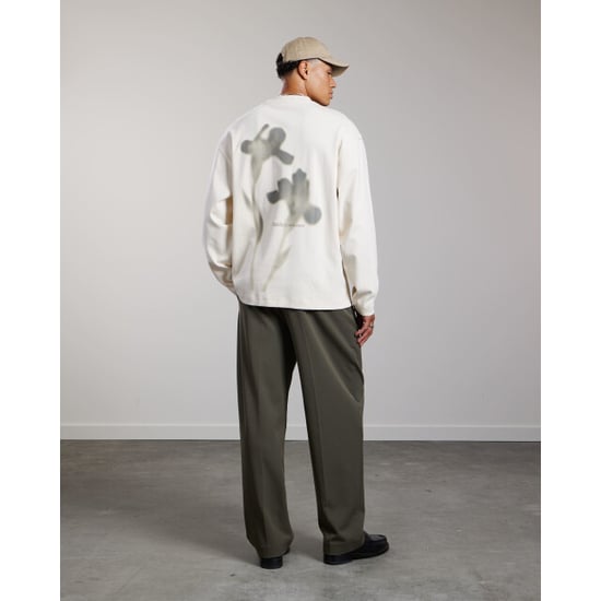 Aeden Toine long-sleeve tee ganache cap grey - Image 4
