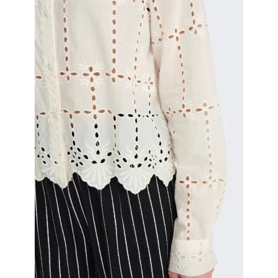 Jacqueline de Yong Jojo l/s anglaise shirt - Image 3