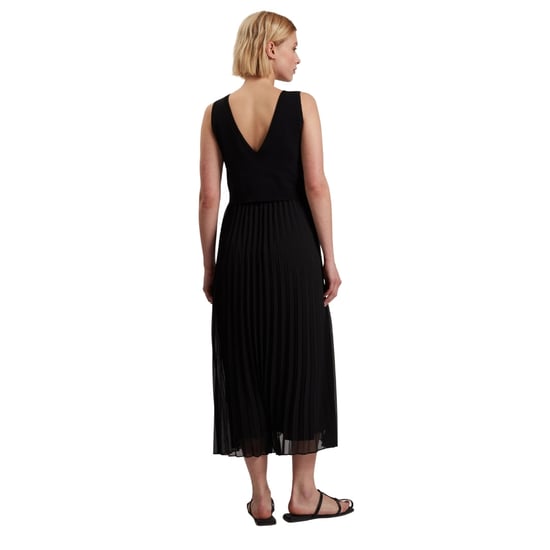 Ted Baker Larnahh 2-in-1 Geplooide Cami Zwarte Jurk - Image 3