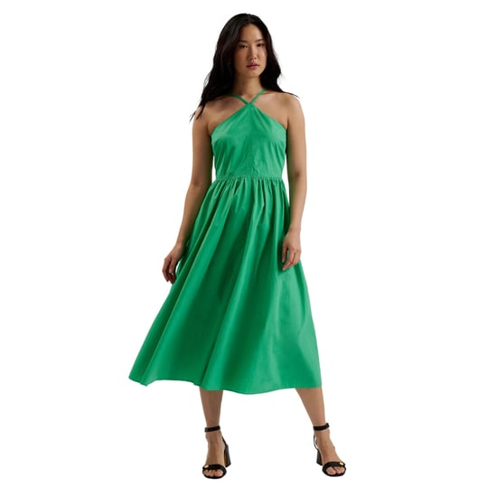 Ted Baker Vari Halterneck A-lijn Groene Midi-jurk - Image 2