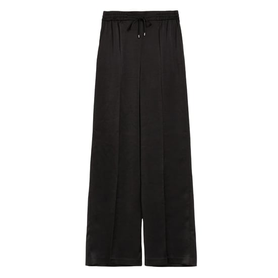 Ted Baker Umaibo Satijnen Joggingbroek Met Wijde Pijpen, Zwart - Image 1