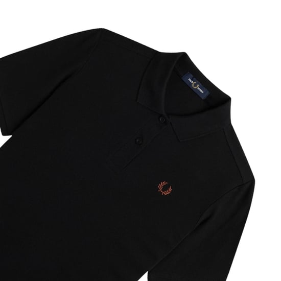 Fred Perry G6000 Black Polo Shirt - Image 3