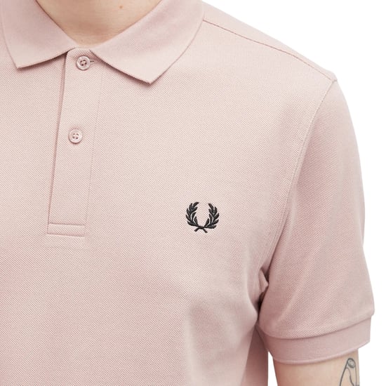 Fred Perry Classic Dusty Rose Pink Polo Shirt - Image 4