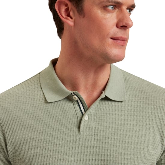 Ted Baker Redman Regular Textured Polo Shirt - Image 3
