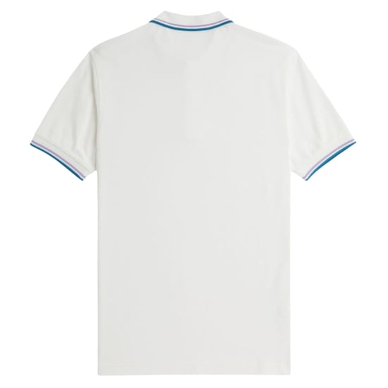 Fred Perry Twin Tipped Snow White Polo Shirt - Image 2