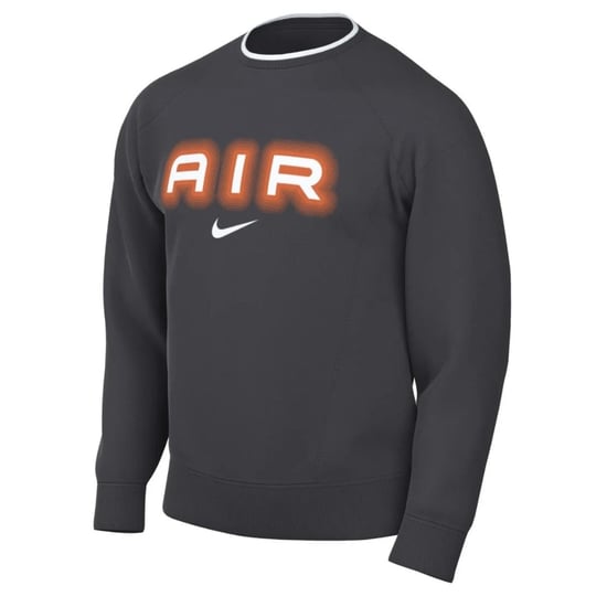 Nike Air Crew Neck Fleece Sweatshirt In Donkergrijs - Image 1