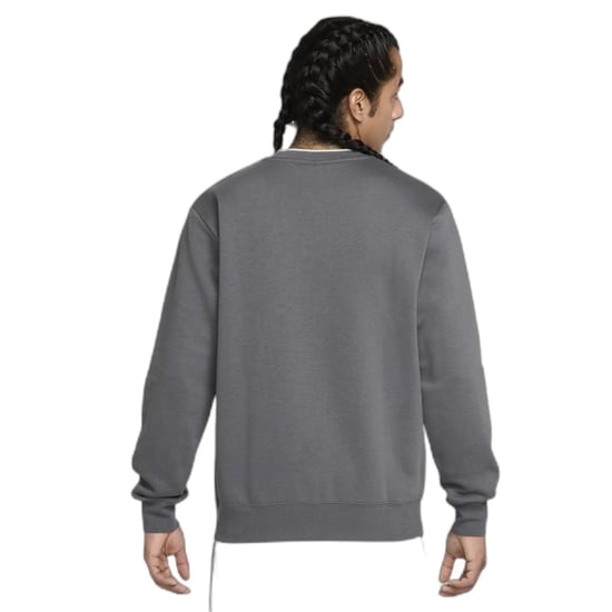 Nike Air Crew Neck Fleece Grå Tröja - Image 3