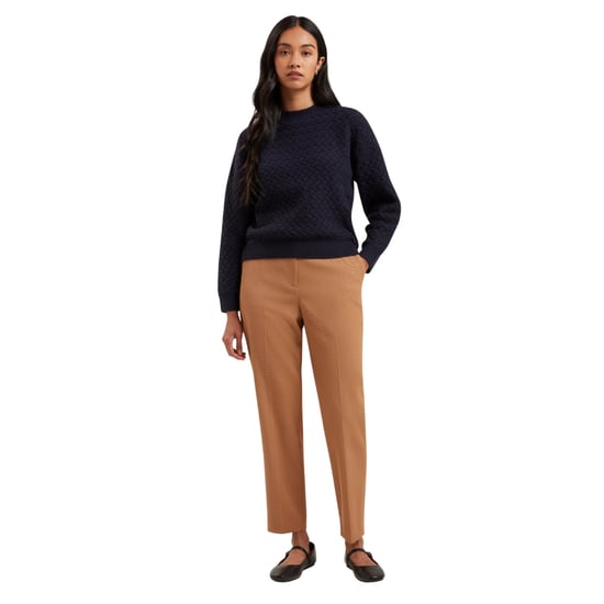 Ted Baker Morlea Horizontal Cable Relaxed Fit Navy Jumper - Image 3