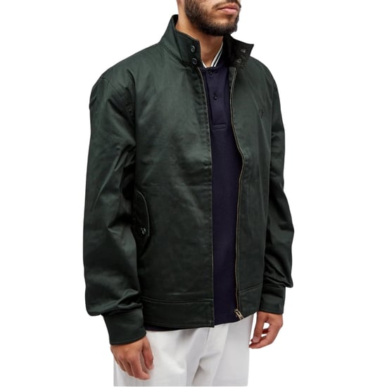 Fred Perry Harrington-jas In Gewaxt Nachtgroen - Image 2