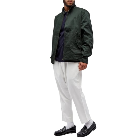 Fred Perry Harrington-jas In Gewaxt Nachtgroen - Image 4