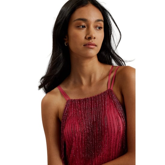 Ted Baker Diveria Pink Mini Dress With Tassels - Image 4