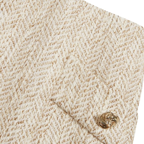 Ted Baker Vulpad Gebreide Bouclé Mini-jurk In Ivoorkleur - Image 4