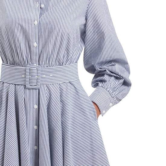 Ted Baker Ibarra Cotton Shirt Navy Mini Dress - Image 5