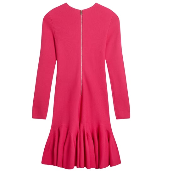 Ted Baker Loisss Flippy Skirt Minijurk Met Lange Mouwen In Fuchsia - Image 2