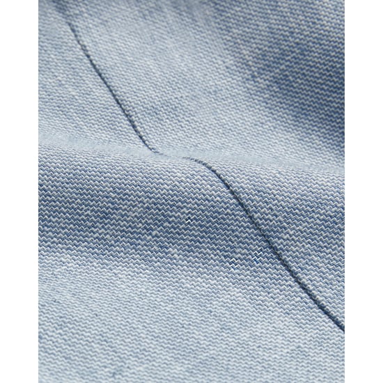 Ted Baker Damaskj Slim Cotton Linen Blue Blazer Jacket - Image 4