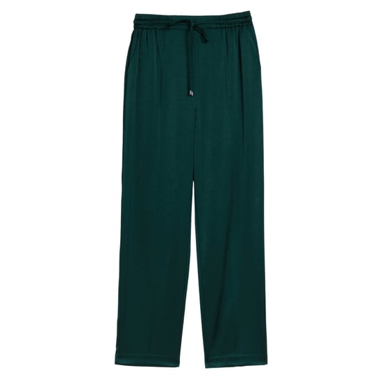 Ted Baker Natori Satin Slim Taper Green Jogger - Image 1