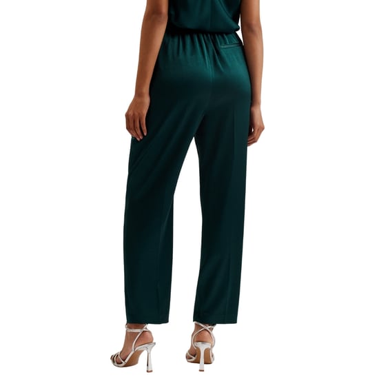 Ted Baker Natori Satin Slim Taper Green Jogger - Image 4