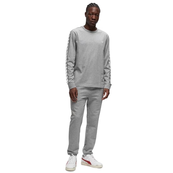 Fred Perry Loopback Grå Mjukisbyxor - Image 2