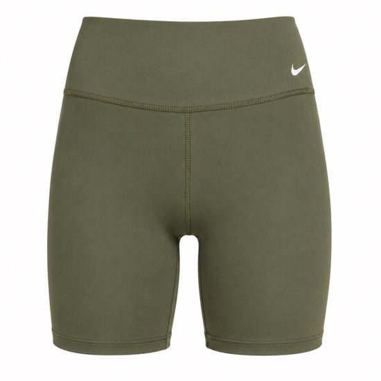 Women's Nike Dri-fit Mid-rise Brief-lined Green Shorts - Image 1