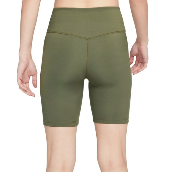 Women's Nike Dri-fit Mid-rise Brief-lined Green Shorts - Image 3