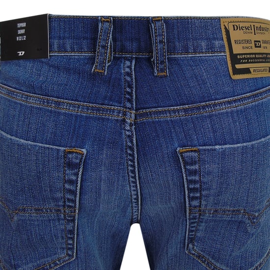 Diesel Tepphar-x Blå Denim Jeans - Image 5