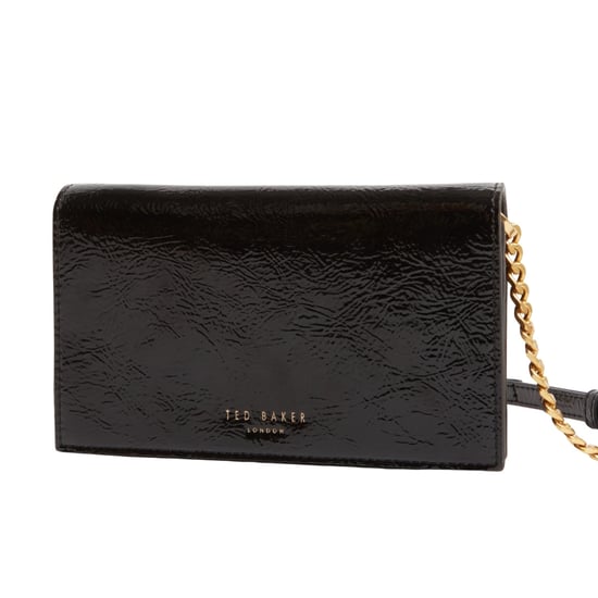 Ted Baker Black Crossbody Flapover Bag - Image 1