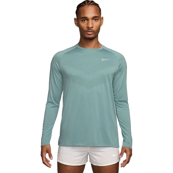 Nike Dri-fit Adv Stride Green Longsleeve Running Top - Image 2