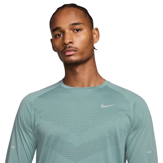 Nike Dri-fit Adv Stride Green Longsleeve Running Top - Image 4