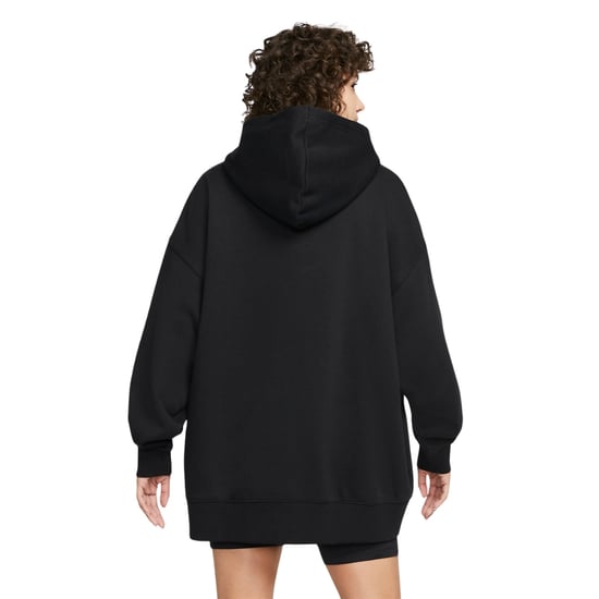 Nike Essentials Oversized Full Zip Black Hoodie - Image 3