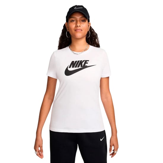 Nike Sportswear Essentials Logo Vit T-shirt - Image 2