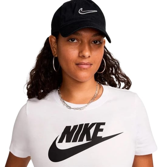 Nike Sportswear Essentials Logo Vit T-shirt - Image 4