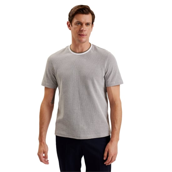 Ted Baker Arlon Regular Fit Textured T-shirt - Image 2