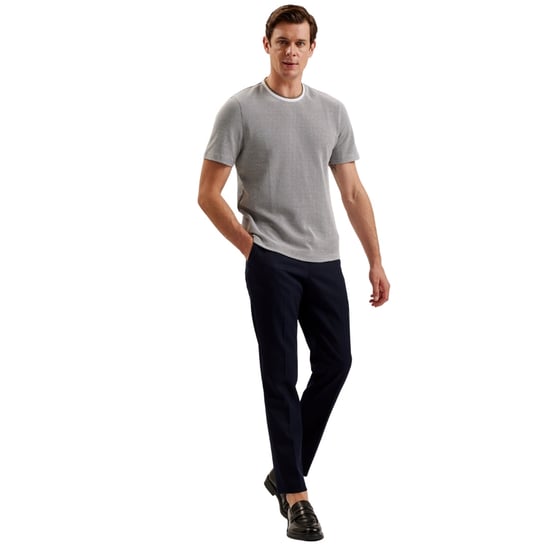 Ted Baker Arlon Regular Fit Textured T-shirt - Image 3