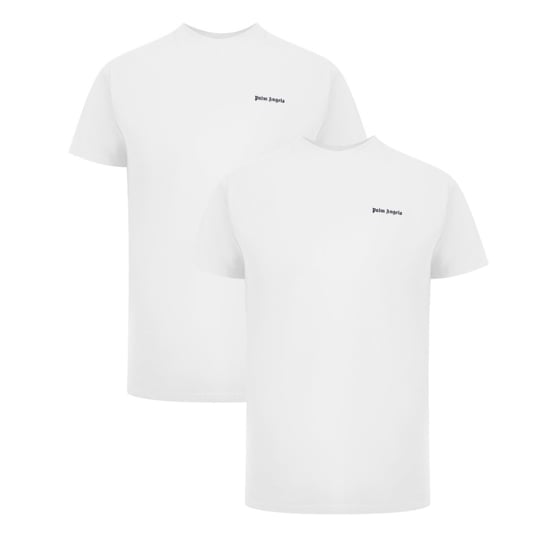 Palm Angels Two-pack Classic Logo White T-shirts - Image 1