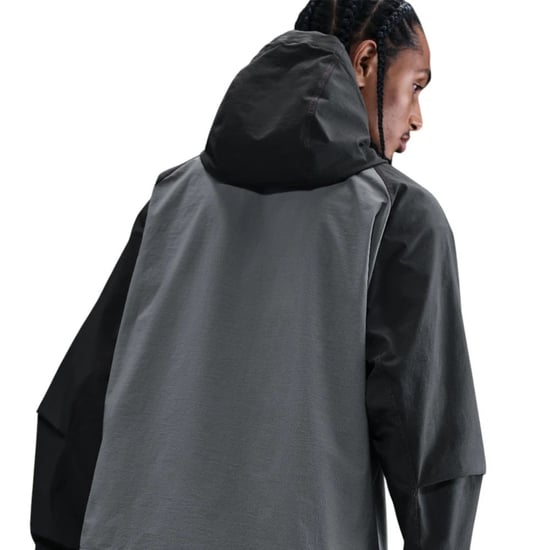 Nike Tech Windrunner Vävd Rökgrå Jacka - Image 3