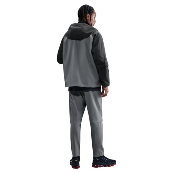 Nike Tech Windrunner Vävd Rökgrå Jacka - Image 5