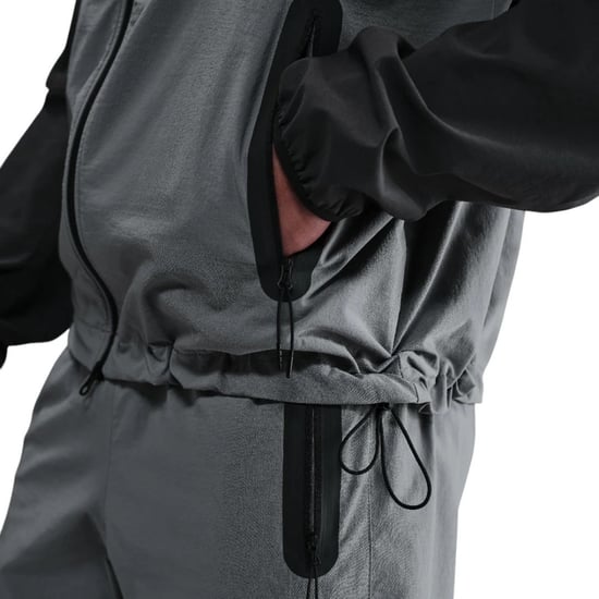 Nike Tech Windrunner Vävd Rökgrå Jacka - Image 6
