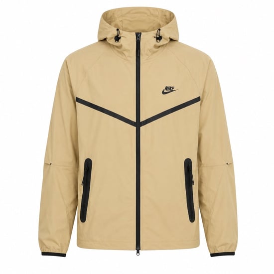 Nike Tech Woven Heldragkedja Khaki Jacka - Image 1