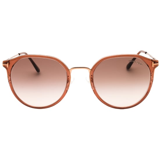 Tom Ford Zonnebril In Glanzend Donkerbruin - Image 1