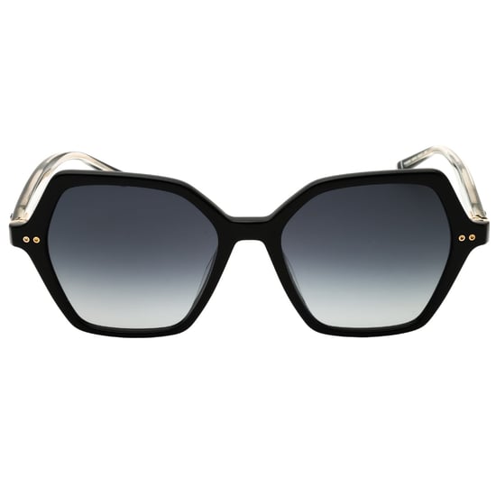Tommy Hilfiger Th 2213/s 0807 9o Glänsande Svarta / Grå Gradienta Solglasögon Dam - Image 1