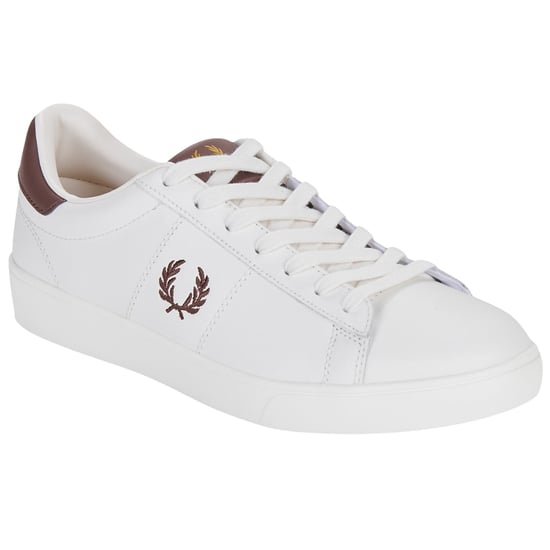 Fred Perry Spencer Leren Snow White Sneakers - Image 3